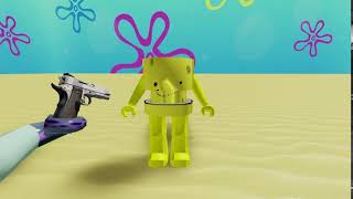 Squidward Has a Gun but in roblox