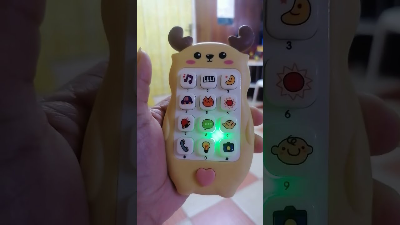 CUTE LEARNING PHONE TOY Digitallearning Satisfying Musicalphone Amazing Shortsvideo Viraltoys
