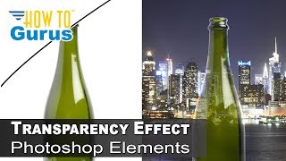 How You Can Add a Transparent Effect on Bottle with Photoshop