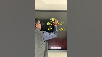 PCl5 in solid from #yt #shorts #ytshorts #feedshorts #shortvideo