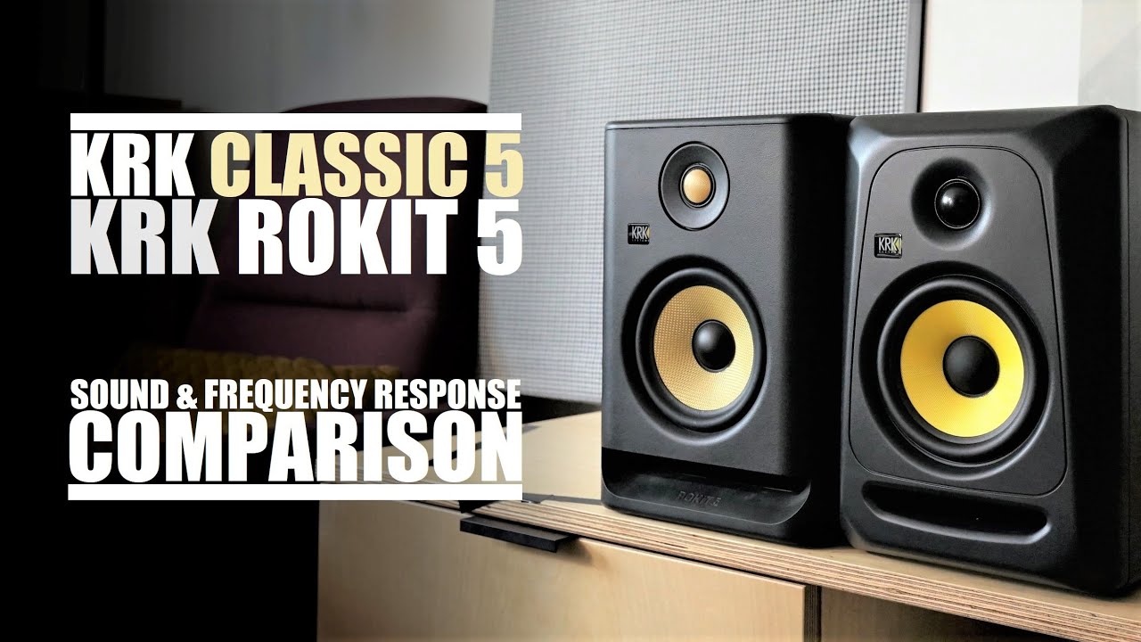 DSAUDIO.review, KRK Classic 5 CL5G3 vs KRK Rokit 5 RP5G4