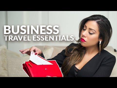 Video: What To Take With You On A Business Trip To Another City