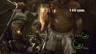 Resident Evil 5 Mercenaries Reunion Duo Prison 1154K Chris Hm x2