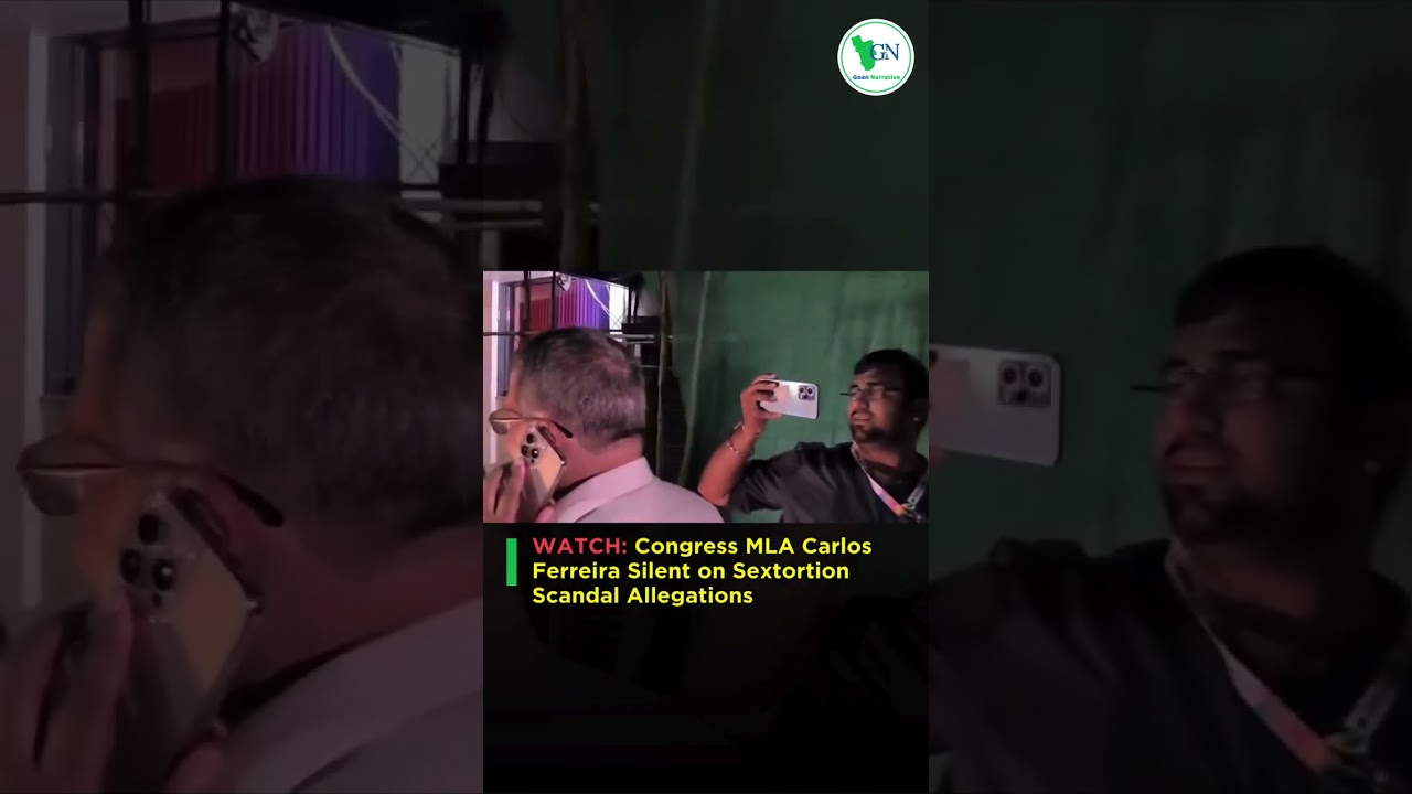 Congress MLA Carlos Ferreira Silent on Sextortion Scandal Allegations