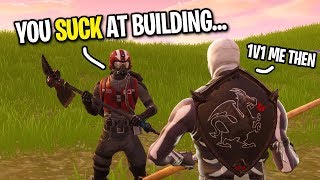 7 YEAR OLD SAYS HE CAN BEAT ME IN A BUILD BATTLE... (Playground 1v1 Fortnite)