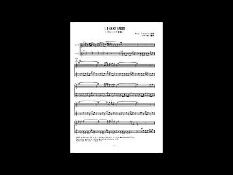 LIBERTANGO (フルート二重奏／無伴奏) - ピアソラ