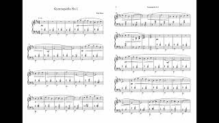 Erik Satie — Gymnopédie No.1 (Sheet Music)