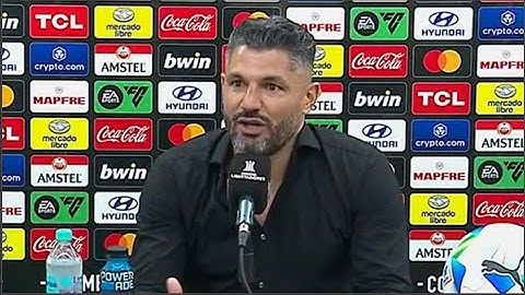 JAVIER GANDOLFI FUERTE DECLARACION CONFERENCIA de PRENSA Atletico NACIONAL vs BAHIA 1-0