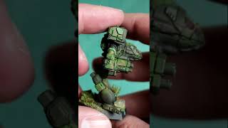 #battletech | Aidan Prydes Timber Wolf Deathtrap from the Battle of Tukayyid painted by 1N51
