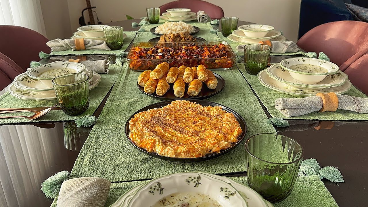 ПОДГОТОВКА ГОСТЕВОГО ИФТАРА.Меню ужина на 8-10 персон./Гостевое меню