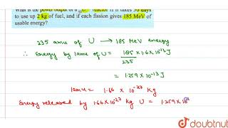 What is the power output of a `._(92) U^(235)` reactor if it is takes `30` days to use up `