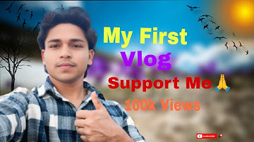 My First Vlog 😂 || 16.4M Views //My First Vlog Video 2025 || Ritesh Raahi Vlogs//