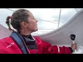C'est parti pour faire tap tap tap tap jusqu'à l'Irlande pour Samantha Davies
