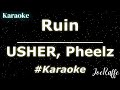 USHER, Pheelz - Ruin (Karaoke)