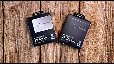 Samsung T7 Touch Unboxing and Speed Test