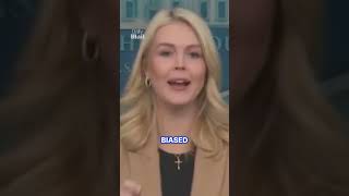 Karoline Levitt calls reporter a 'left-wing hack'