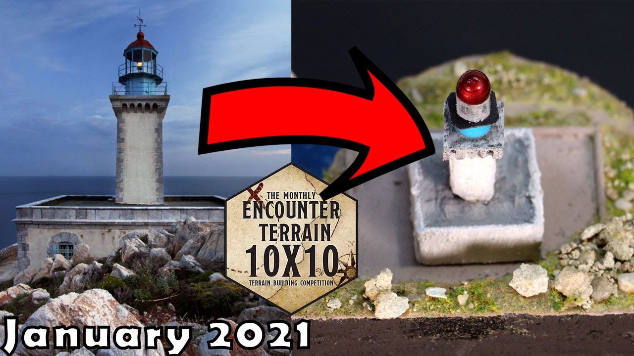 THIS is the way || Scratch building a lighthouse for the Encounter ...