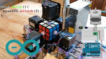 Coding an Arduino to solve a Rubik