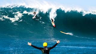 Surfers VS. Hawaii's Biggest Waves