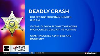 Crash in Douglas County results in death of teen