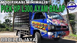 MODIFIKASI L300 PICK UP / ELSAPEK AYAM BALAP / SELERA LELAKI 155