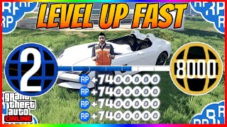 What is the Fastest Way to Level Up in GTA 5 Online 2024? (Level 1-8000 In Under A Day)