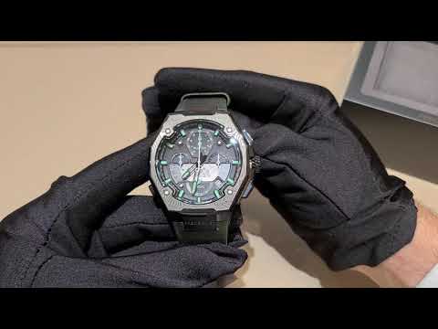 New Bulova Precisionist X Special Edition green damascus 98b355 - YouTube