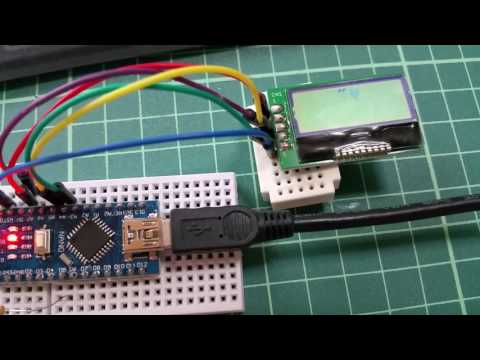 秋月I2C小型液晶AE-AQM0802表示テスト
