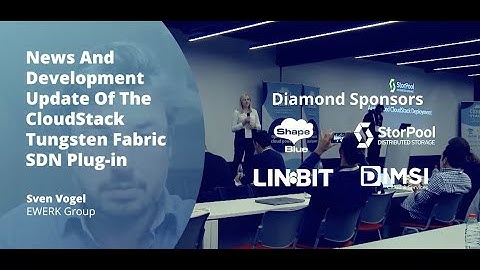 News And Development Update Of The CloudStack Tungsten Fabric SDN Plug-in - CCC 2022