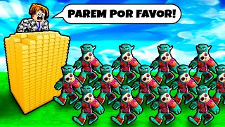 SAQUEADORES FICAM MAIS FORTES A CADA MINUTO PARA ROUBAR MEU TESOURO - ROBLOX