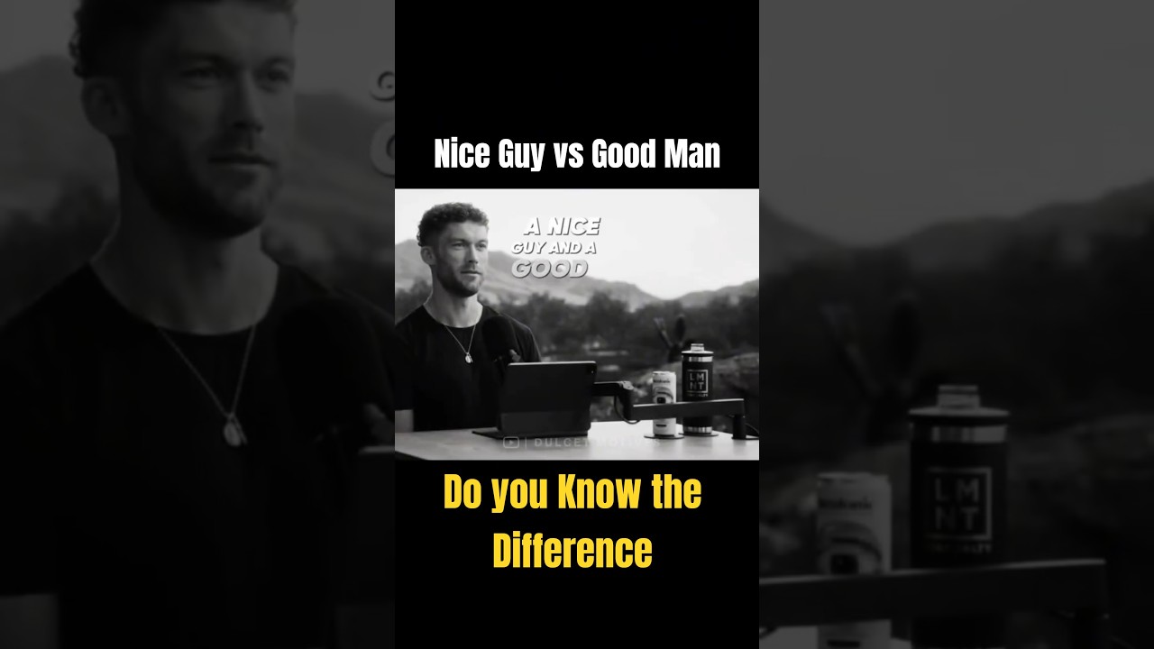 Regardez “Nice Guy vs Good Man — The Difference Will Shock You!” sur YouTube Regardez “Nice Guy vs Good Man — The Difference Will Shock You!” sur YouTube