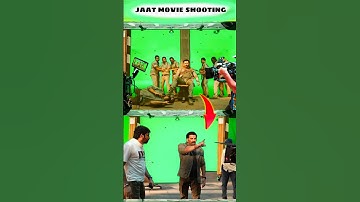Jaat Movie Shooting | Sunny Deol | Behind the Scenes | Jaat Full Movie  #sunnydeol #shorts