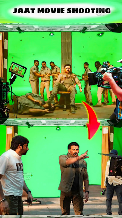 Jaat Movie Shooting | Sunny Deol | Behind the Scenes | Jaat Full Movie  #sunnydeol #shorts