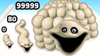 Crescendo a Hungry Worm MAIS GORDA!