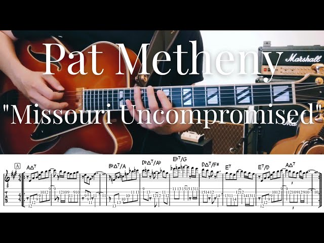 PAT METHENY パット•メセニー ギタースコア TAB 楽譜 パット・メセニー「Giant Steps」タブ譜付きギタースコア