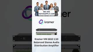 Kramer VM-1610 1:10 Balanced Stereo Audio Distribution Amplifier