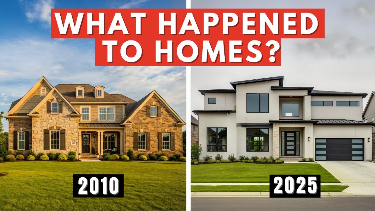 Почему каждый дом, построенный после 2010 года, кажется странным (но вы не можете объяснить почему)