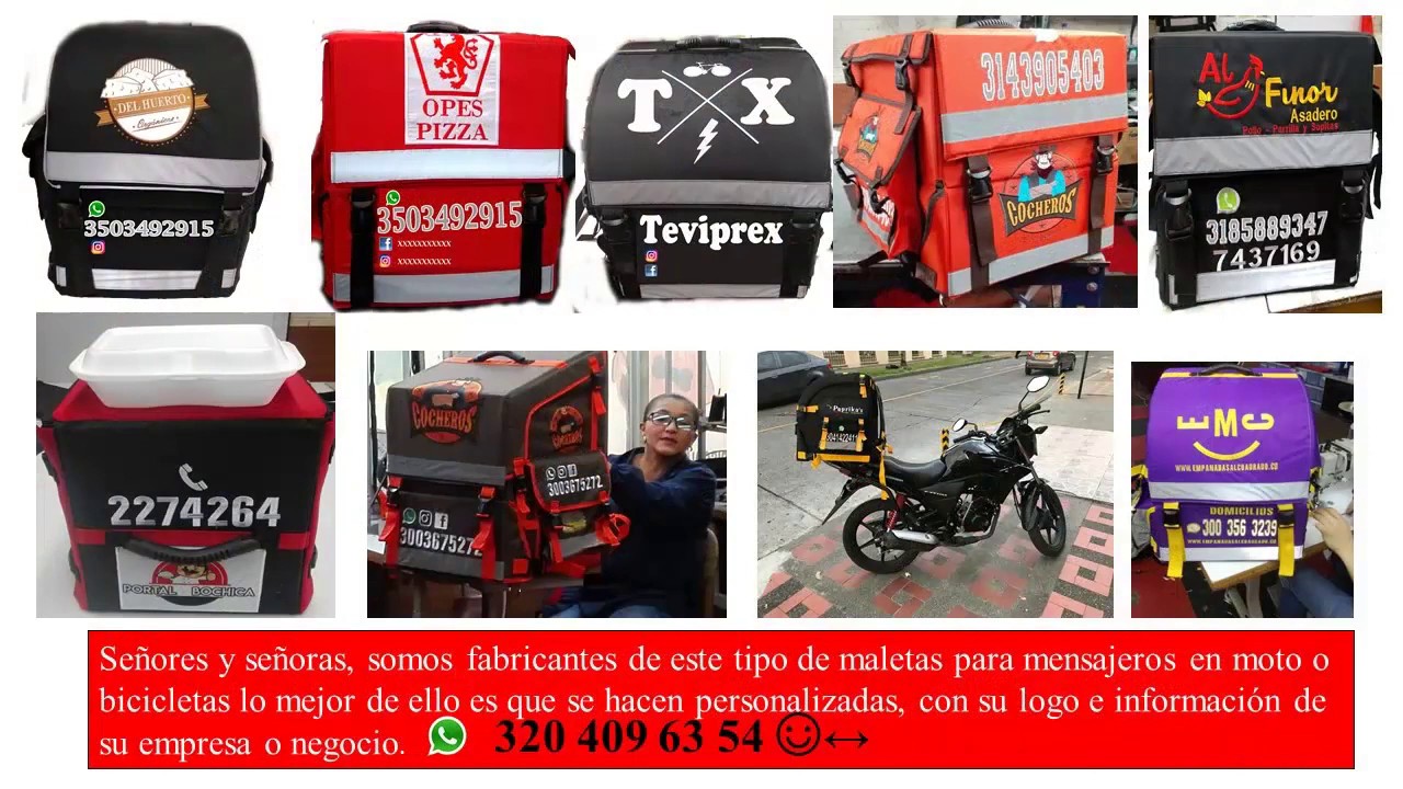 Maletas para domicilios - Somos fabricantes - Grupo Santino