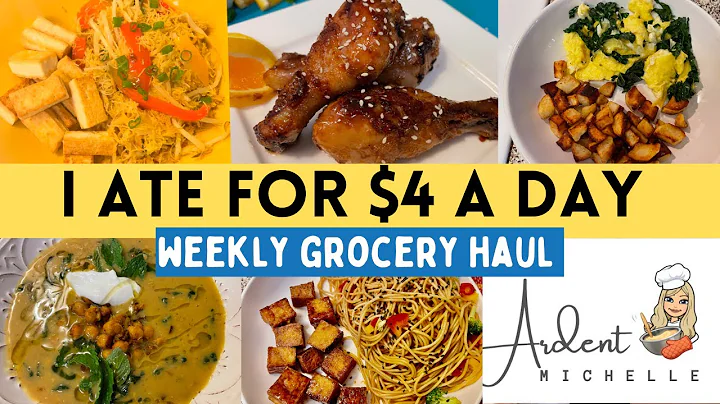 HOW I ATE FOR $4 A DAY! | EXTREME GROCERY BUDGET C...