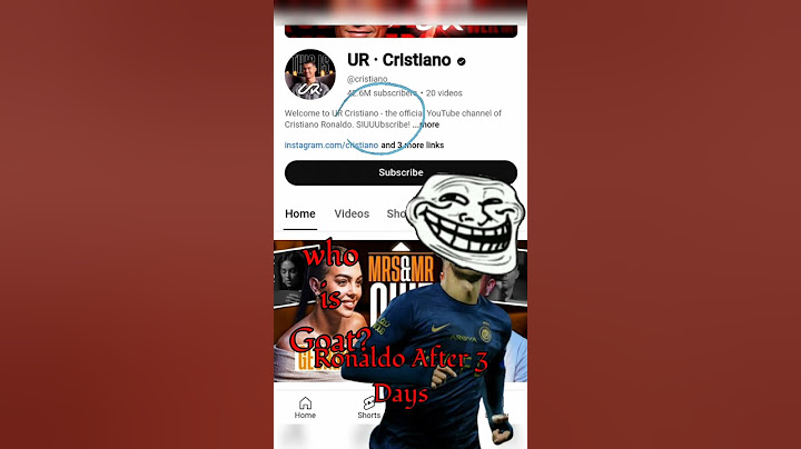 Cristiano Ronaldo Broke the Internet with His YouTube Channel #shortvideos #footballupdates