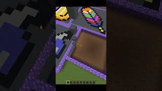 Satisfying Sand Art In Minecraft! Making heart Pixel Art #shorts #gaming #minecraft
