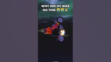 MY BIKE GLITCHED AND FLUNG ME INTO SPACE 💀💀 #fisch #roblox #robloxmemes #robloxshorts #gaming
