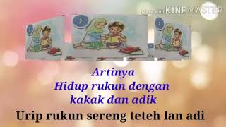 URIP RUKUN ( BAHASA JAWA SERANG Kelas 2 ) URIP RUKUN ( BAHASA JAWA SERANG Kelas 2 )
