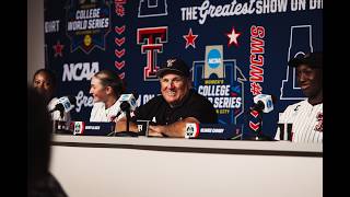 Texas Tech Softball: Postgame Media WCWS | May 28, 2026