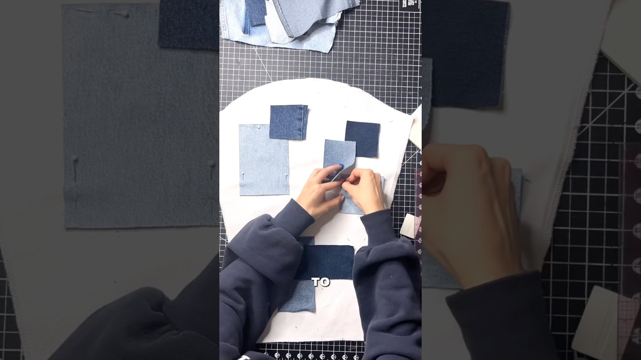 Давайте сошьём лоскутную джинсовую пуховую куртку! 👖✂️♥️ 