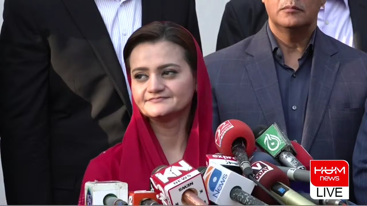 🔴 𝗟𝗶𝘃𝗲: Senior Minister Maryam Aurangzeb Media Talk | Pakistan News