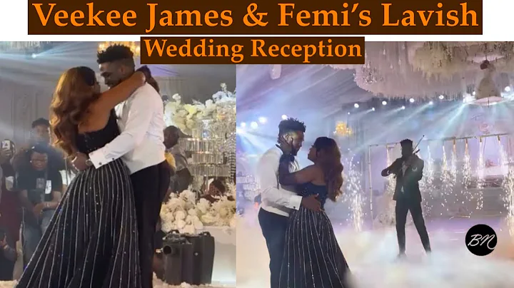Veekee James & Femi’s Lavish Wedding Reception Ceremony