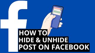how to hide/unhide posts from facebook timeline 2022