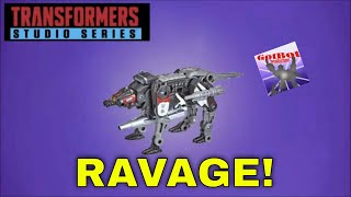 Transformers Studio Series Ravage - GotBot True Review NUMBER 1063