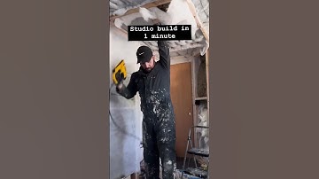 We built a control room from the ground up.  #studio #studiobuild